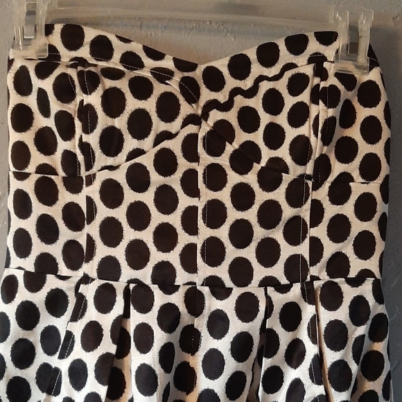 xxi polka dot strapless dress - Picture 3 of 5